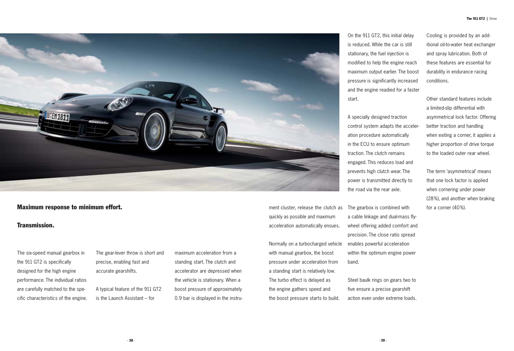 2008 Porsche 911 GT2 Brochure Page 51